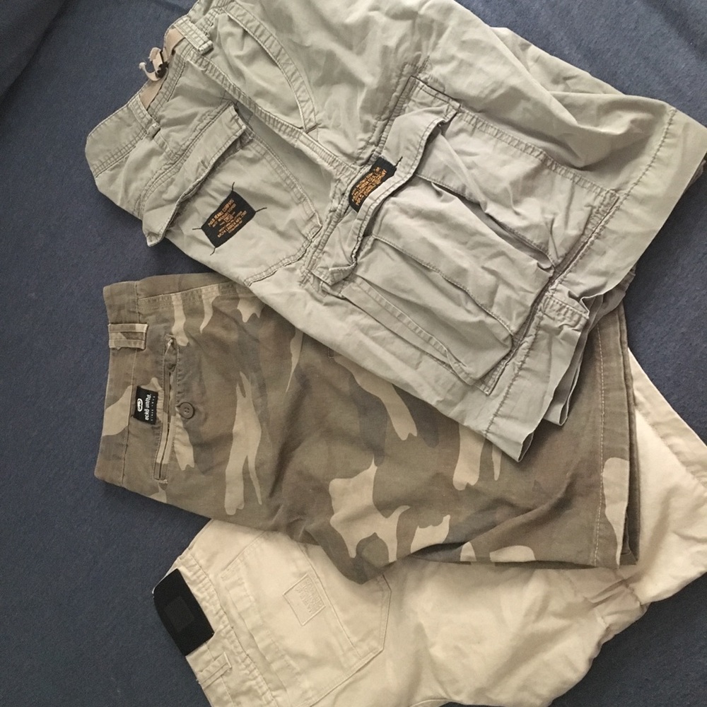 Men’s shorts: 3 pair lot